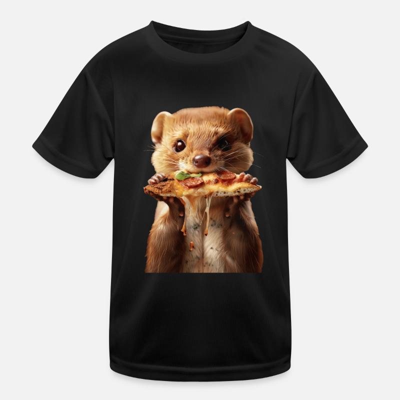 Wiesel Kinder Funktions-T-Shirt