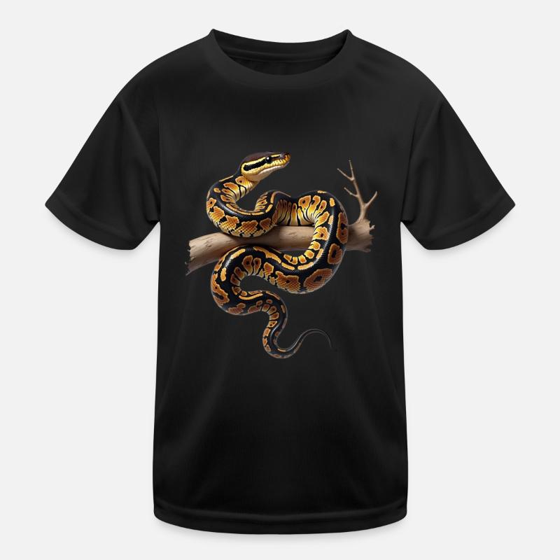 Roi Python Serpents Amoureux Terrarium Python T-shirt sport Enfant