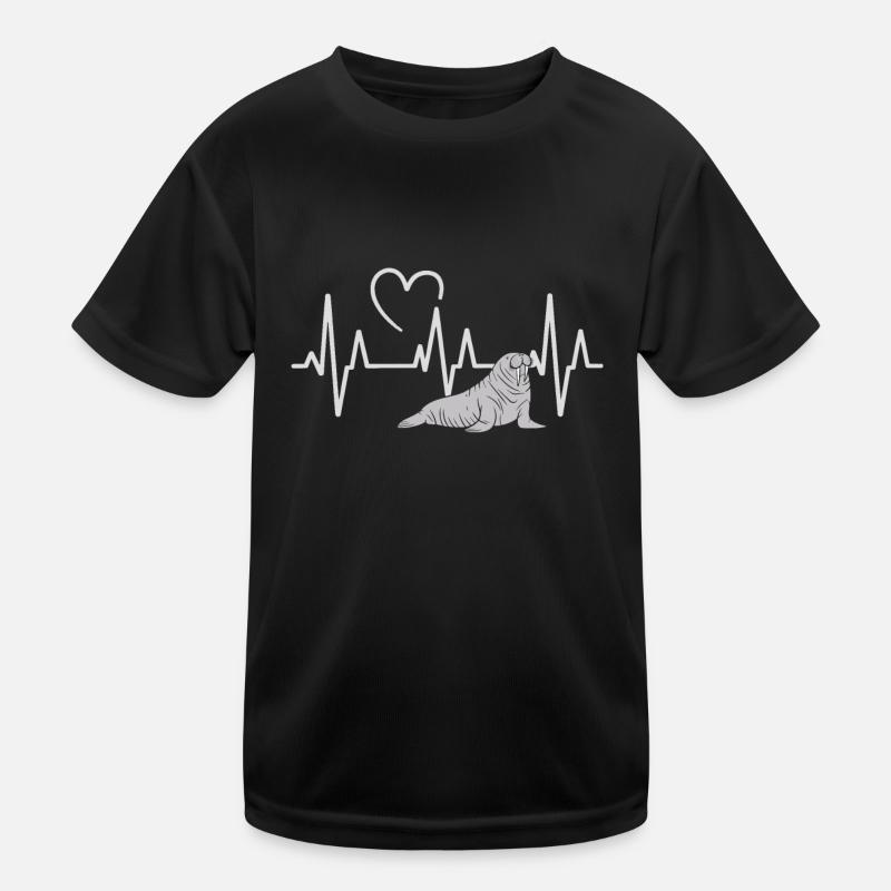 Walross Kinder Funktions-T-Shirt