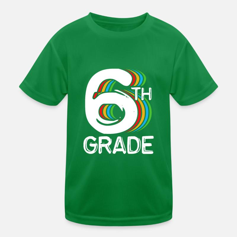 6. Klasse Kinder Funktions-T-Shirt