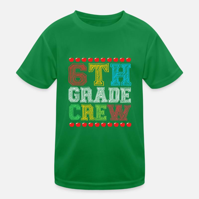 6. Klasse Kinder Funktions-T-Shirt