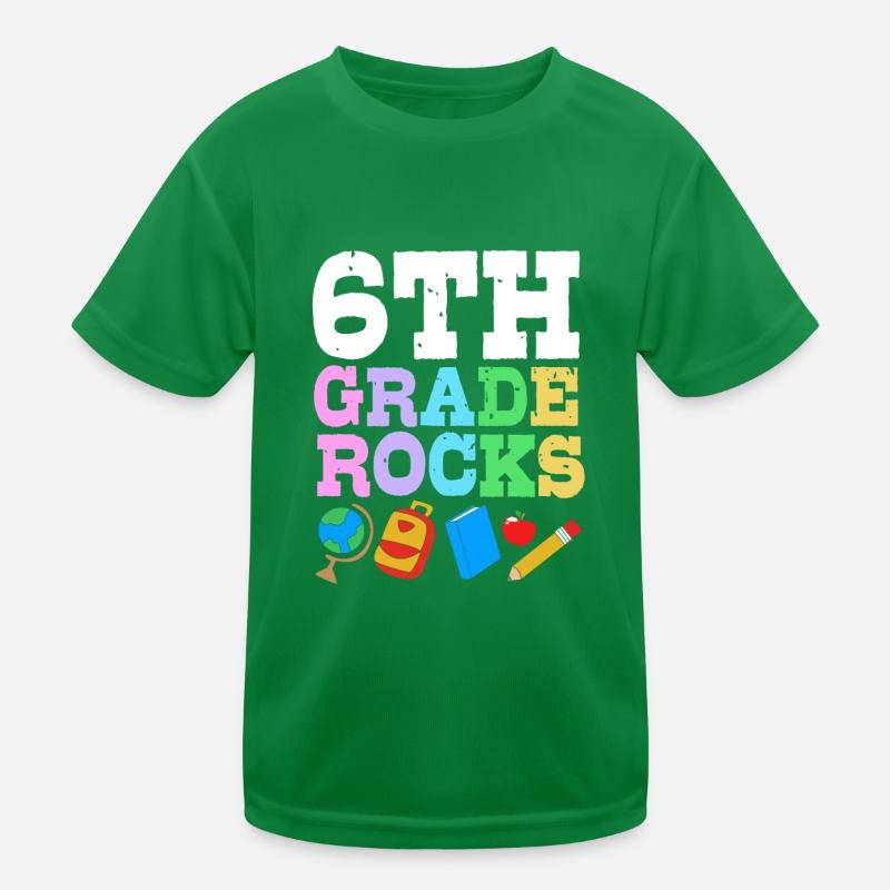 6th Grade Kids Functional T-Shirt