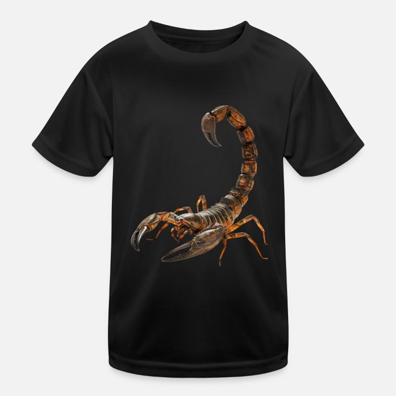 Skorpion Kinder Funktions-T-Shirt