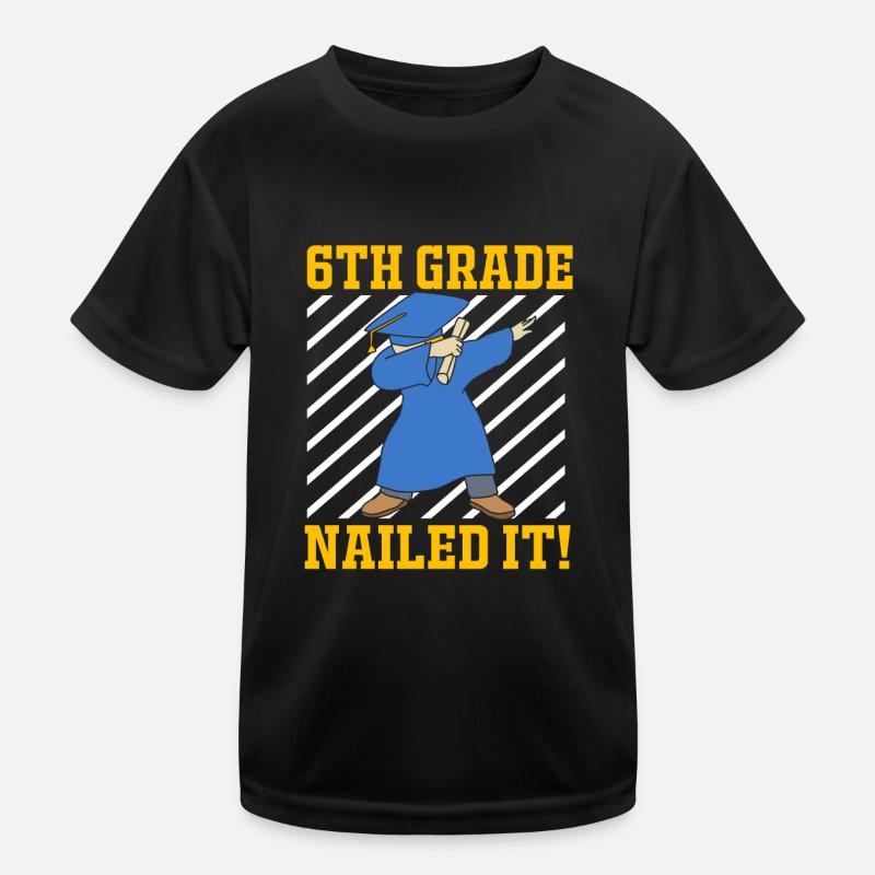 6. Klasse Kinder Funktions-T-Shirt
