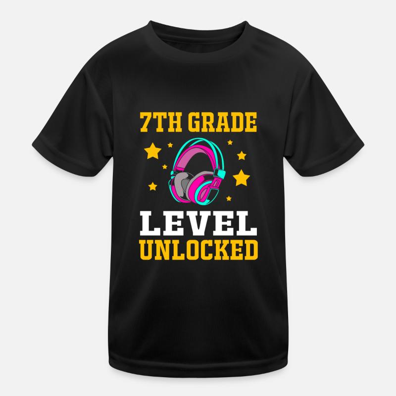 7. Klasse Kinder Funktions-T-Shirt
