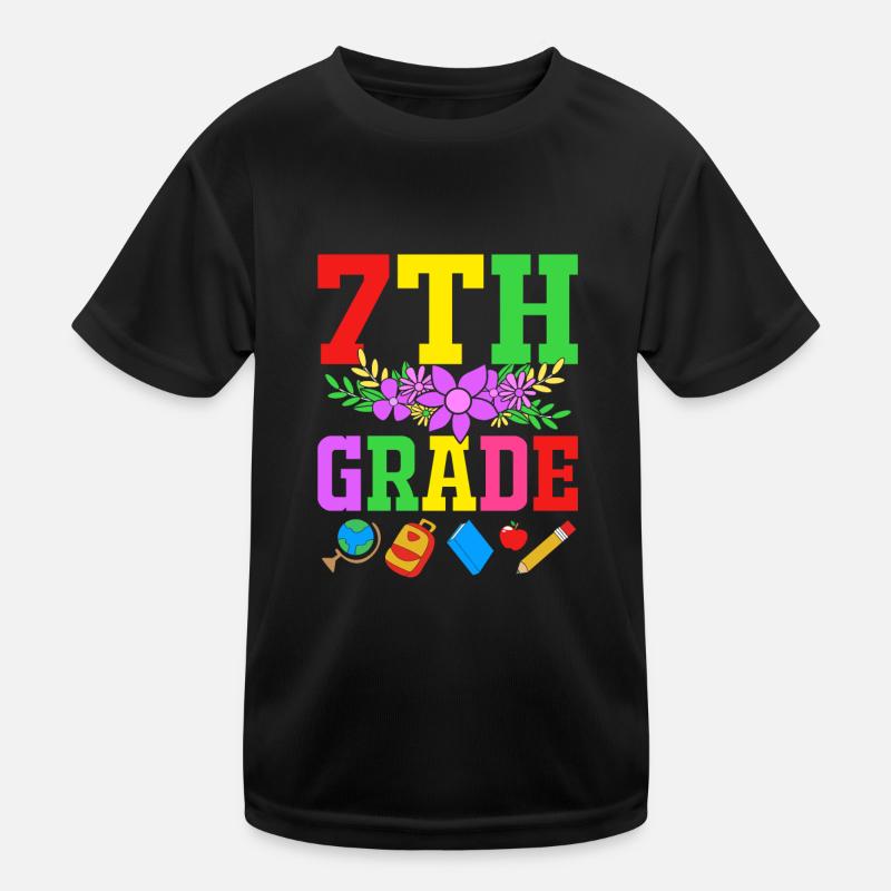 7. Klasse Kinder Funktions-T-Shirt