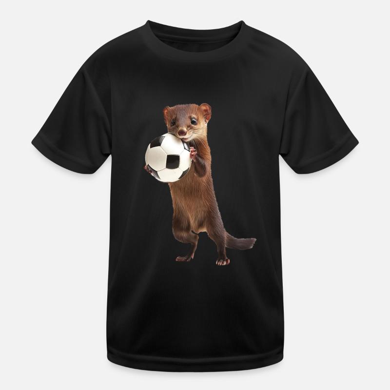 Wiesel Kinder Funktions-T-Shirt