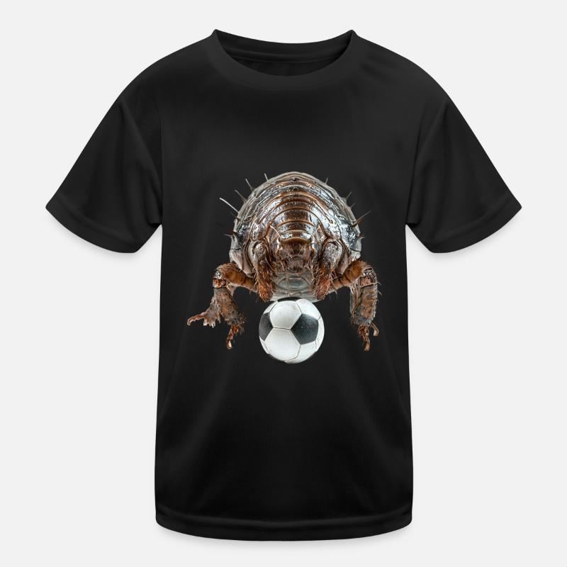 Assel - Kinder Funktions-T-Shirt - Schwarz