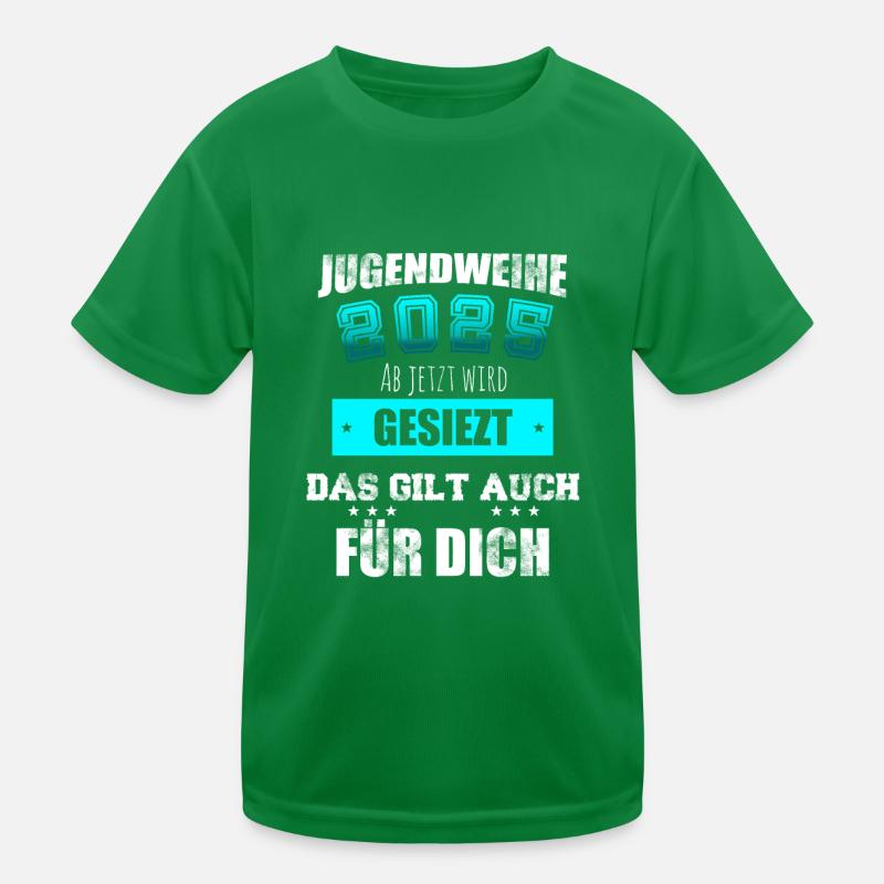 Jugendweihe 2025 Ab jetzt wird gesiezt Kinder Funktions-T-Shirt