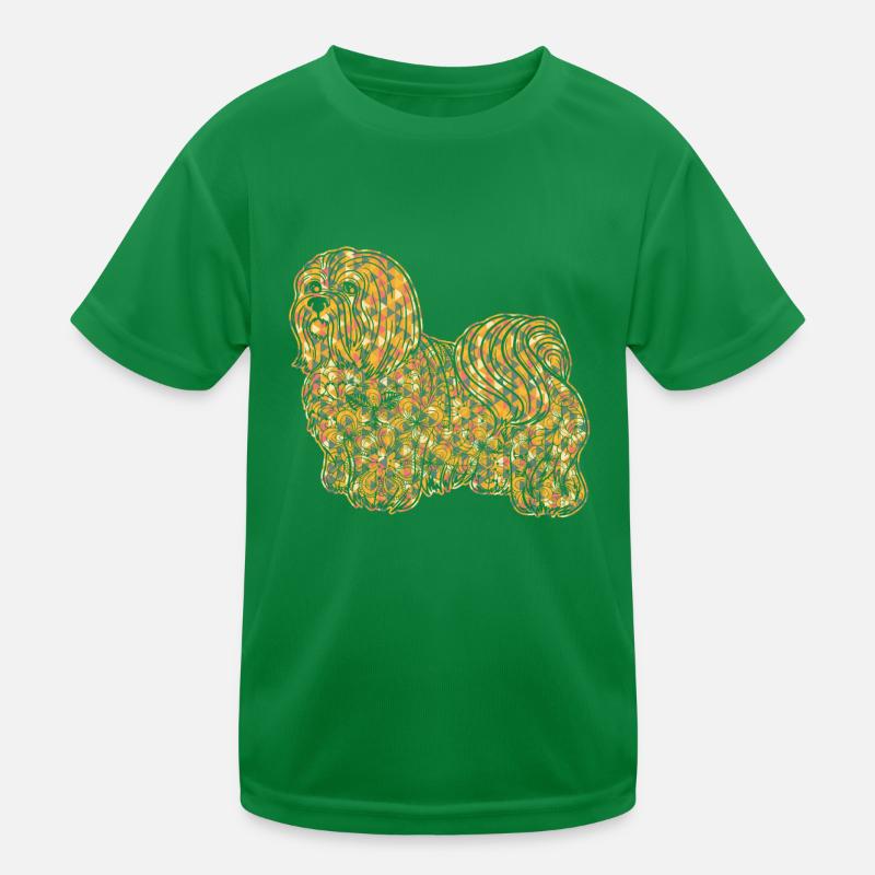 Maltese Geometric Kids Functional T-Shirt