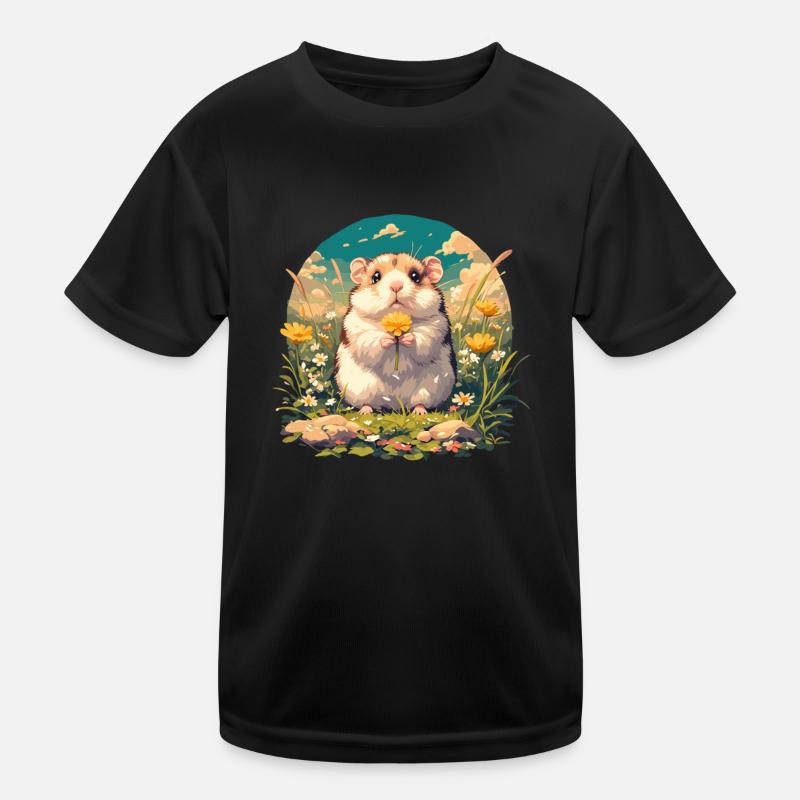 Hamster Kinder Funktions-T-Shirt