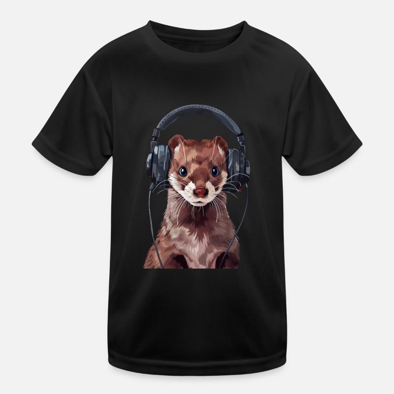 Wiesel Kinder Funktions-T-Shirt