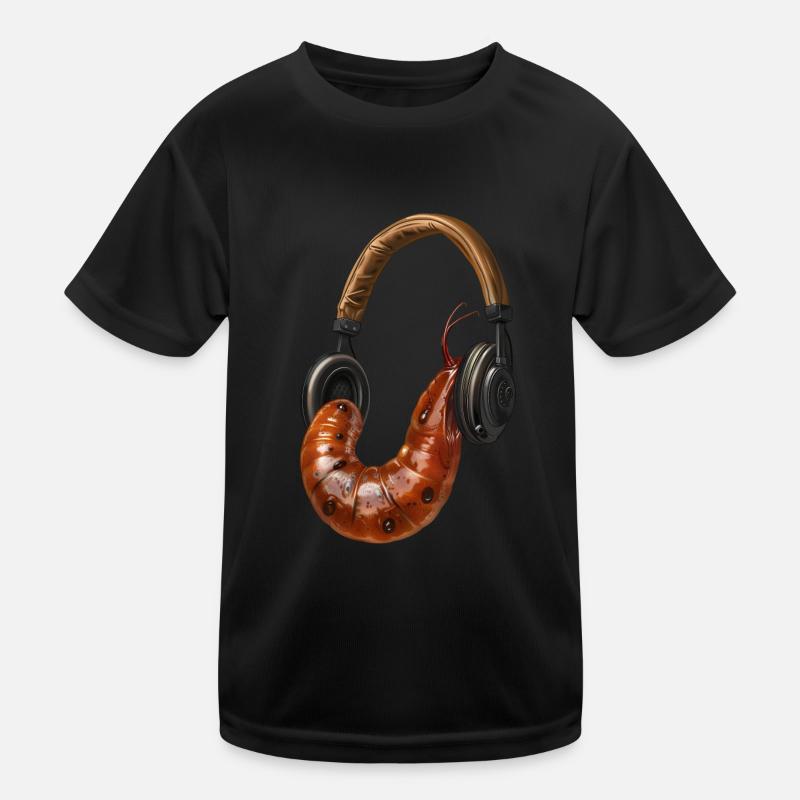 Wurm Kinder Funktions-T-Shirt