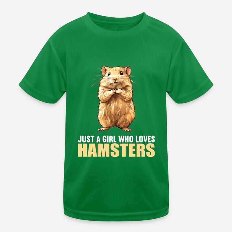 Hamster Kids Functional T-Shirt