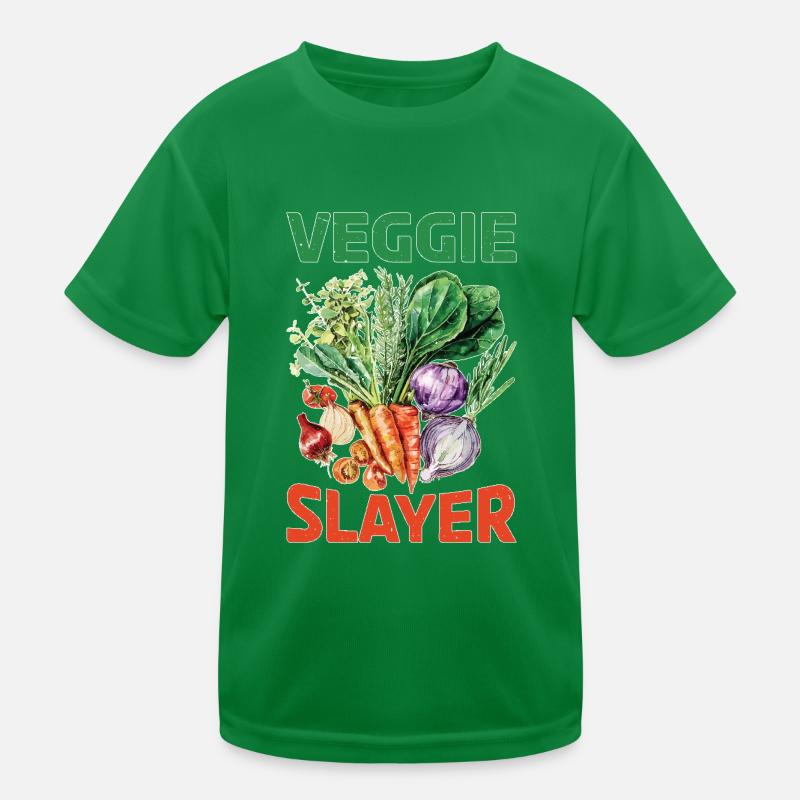 Veggie Slayer Kinder Funktions-T-Shirt