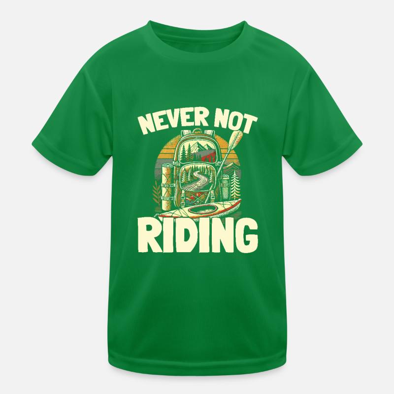 Kayakers Kids Functional T-Shirt