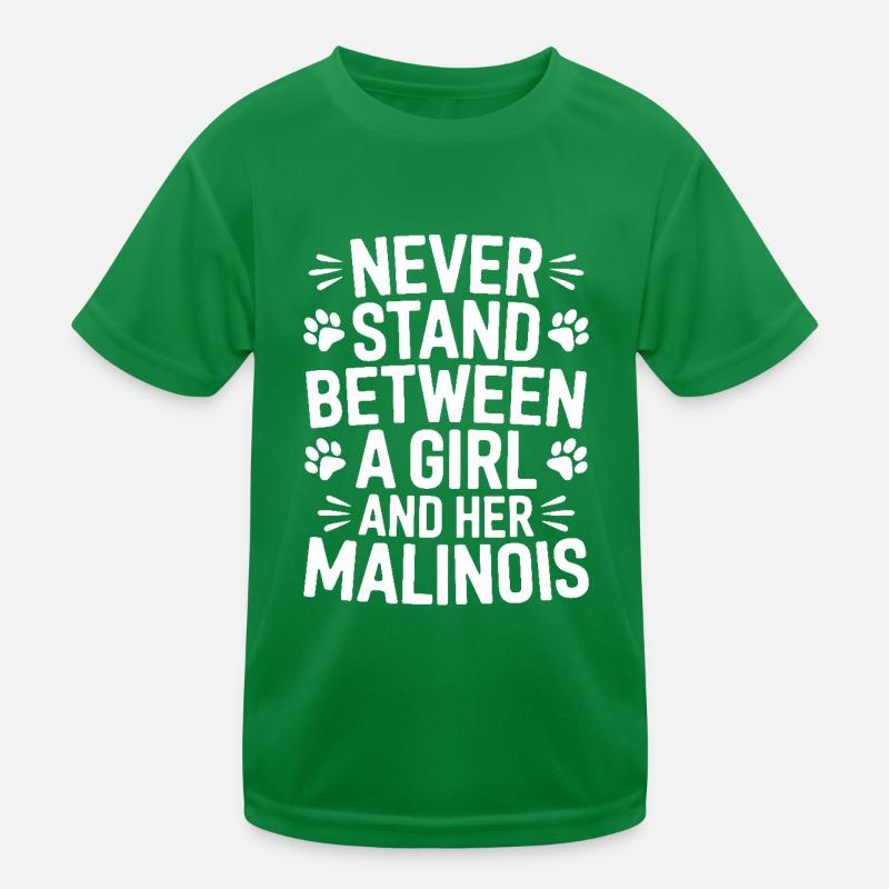 Belgischer Schäferhund Spruch Malinois Geschenk Kinder Funktions-T-Shirt
