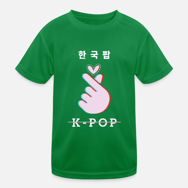 K-Pop Liebe Zeichen Hand Geste Kinder Funktions-T-Shirt