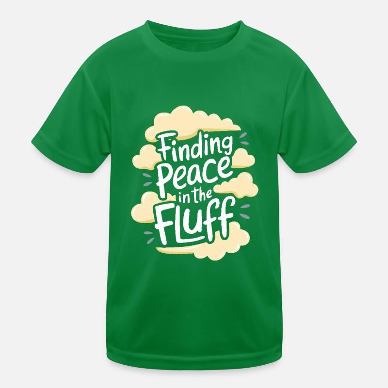 Cloudy view, Relaxing sky, Dreamy Kids Functional T-Shirt