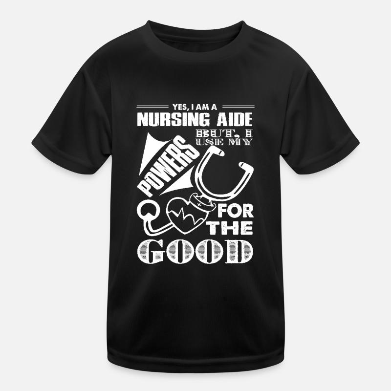 Nursing Aide Nursing Aide Power Kids Functional T-Shirt
