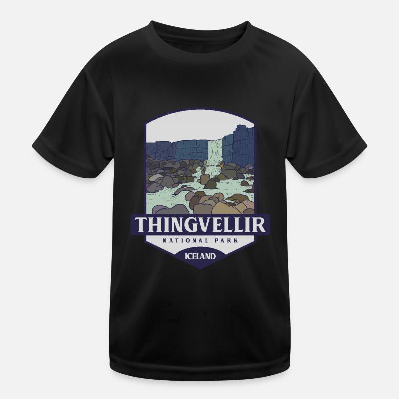 Parc national de Thingvellir - Islande T-shirt sport Enfant