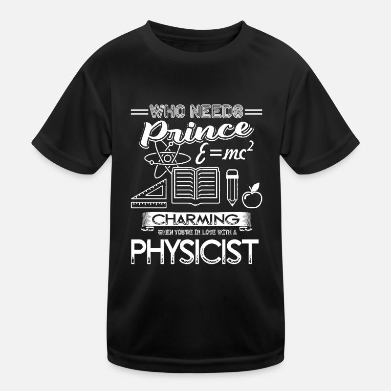 Physicist In Love With A Physicist Kids Functional T-Shirt