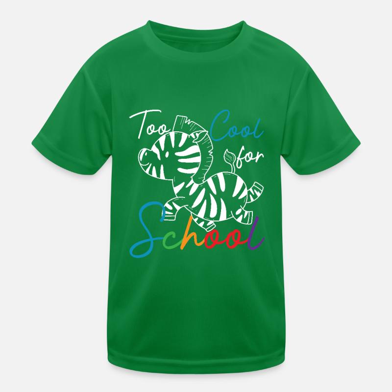 Too Cool For School Stem Sped Education Llama Kids Functional T-Shirt