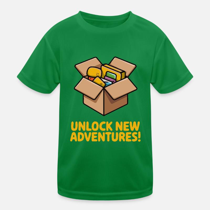 ADVENTURE FUN Kids Functional T-Shirt
