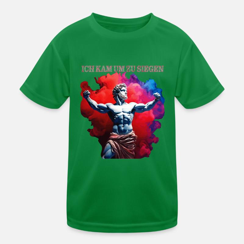I CAME TO WIN Kids Functional T-Shirt