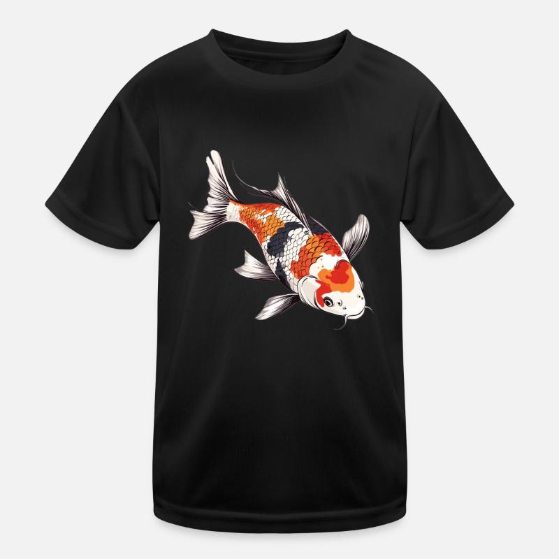 Kois Koi Karpfen Kinder Funktions-T-Shirt