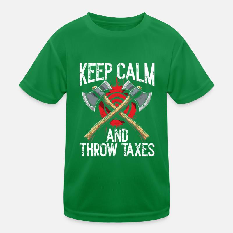 Axt Werfen Axt Werfer Axe Throwing Kinder Funktions-T-Shirt