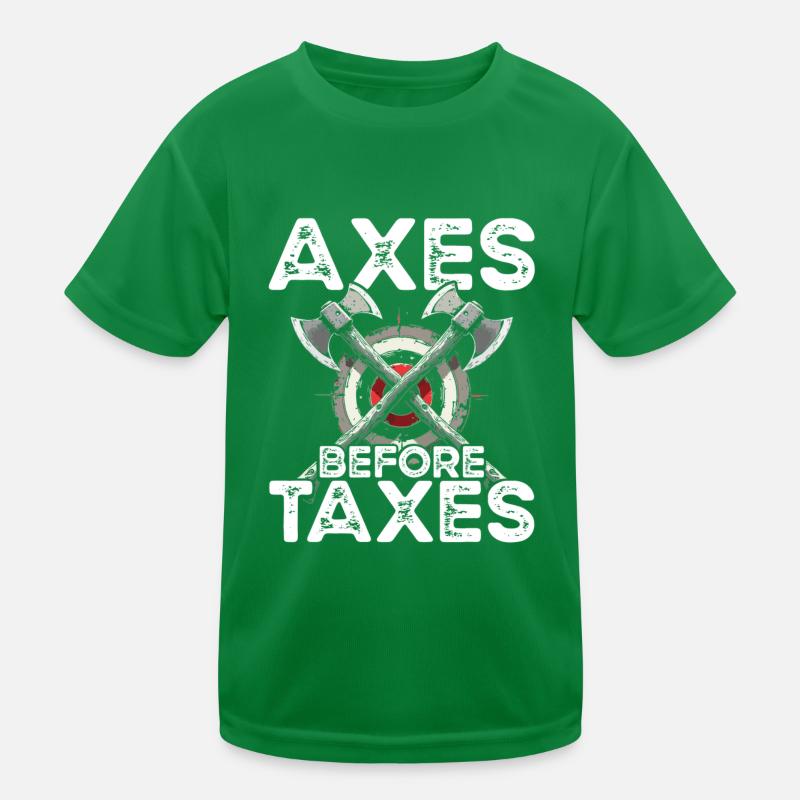 Axt Werfen Axt Werfer Axe Throwing Kinder Funktions-T-Shirt
