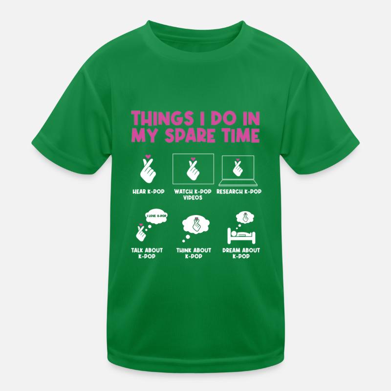 Things I do in my free time: K-Pod Kids Functional T-Shirt