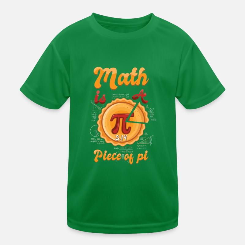 Math est un élément de la conception de balises Pi T-shirt sport Enfant