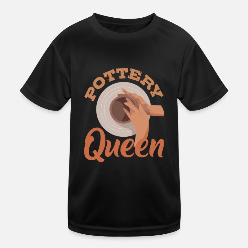 Lustiges Töpfer Töpfern Geschenk Geschenkidee Kinder Funktions-T-Shirt