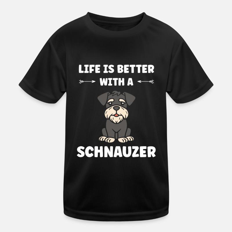 Schnauzer T-shirt sport Enfant