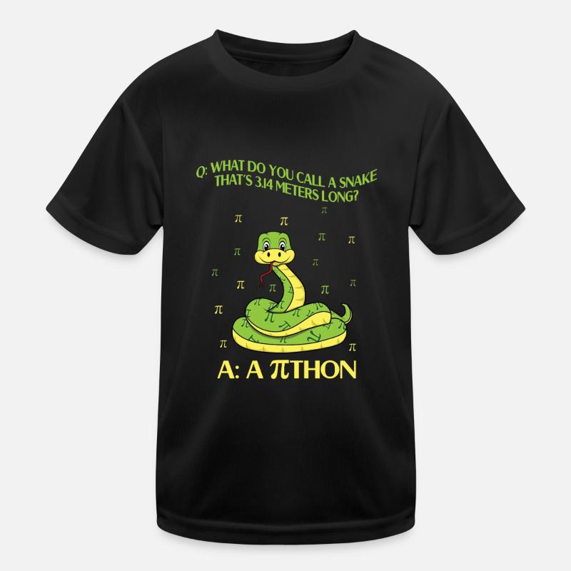 Pi-Tag Fun : Comment appelle-t-on un 3,14 mètres de long T-shirt sport Enfant