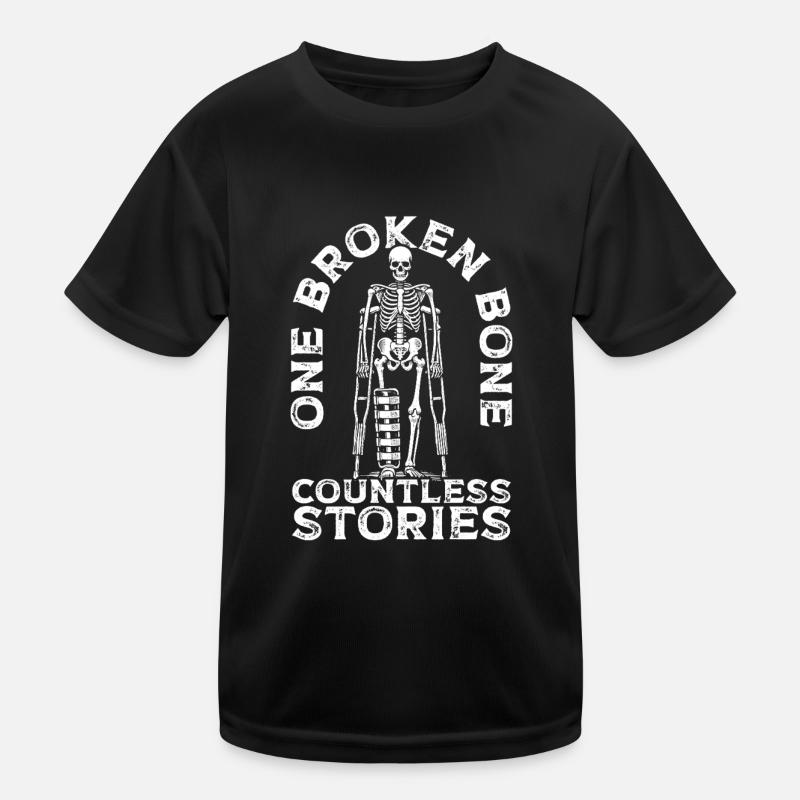 Broken femur Broken leg Kids Functional T-Shirt