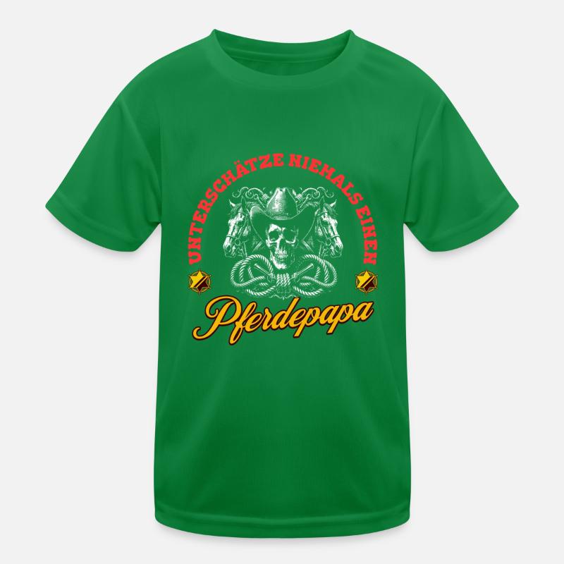 Papa cheval sous-estimé T-shirt sport Enfant