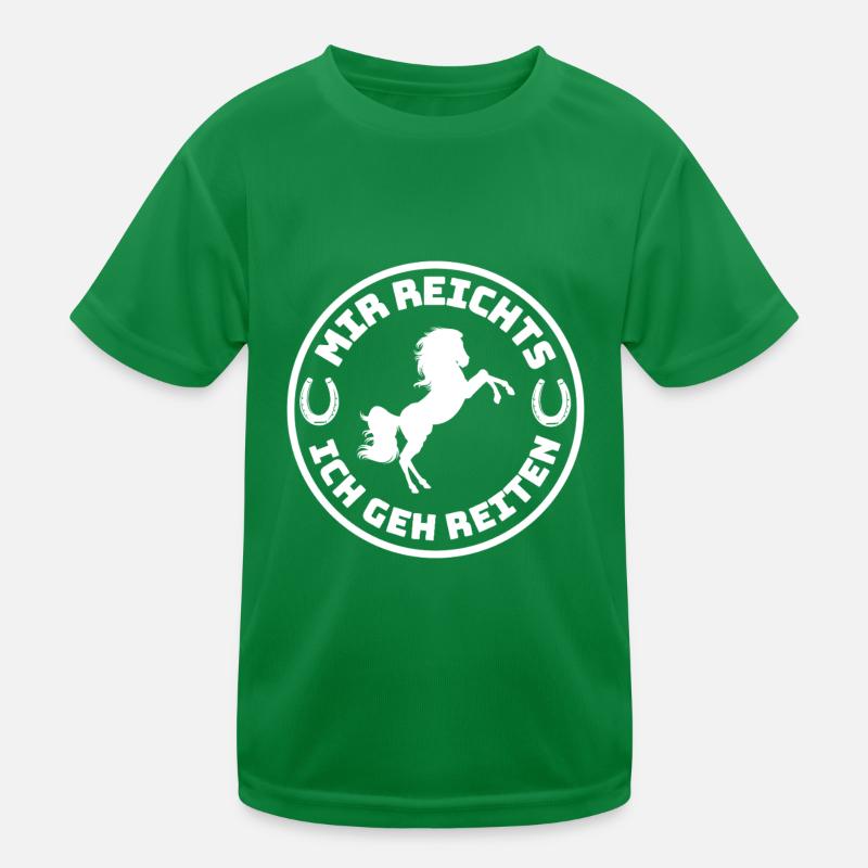 I've had enough riding Kids Functional T-Shirt