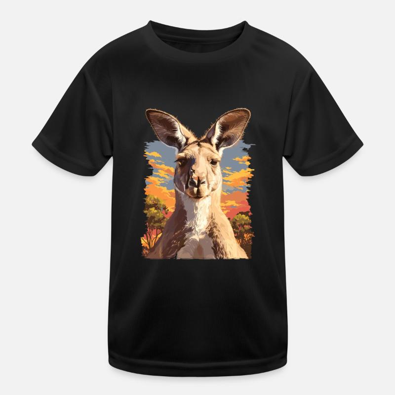Kangaroos Kangaroo Kids Functional T-Shirt