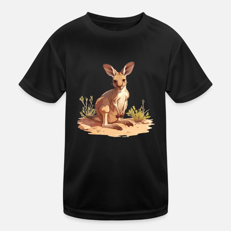 Kangaroos Kangaroo Kids Functional T-Shirt