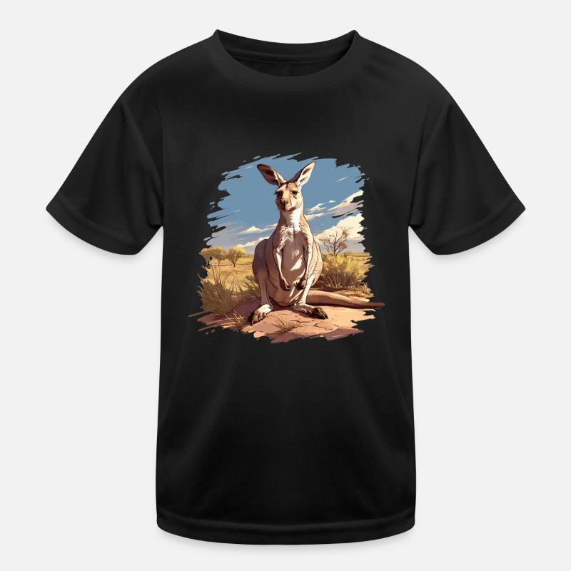 Kangaroos Kangaroo Kids Functional T-Shirt