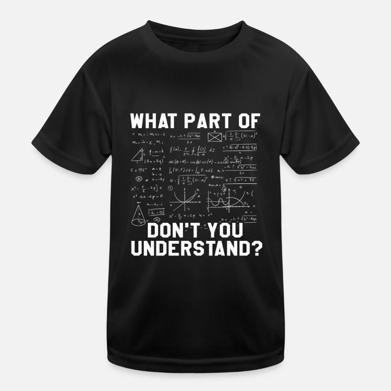 Quelle partie de Pi Tag ne comprenez-vous pas ? T-shirt sport Enfant