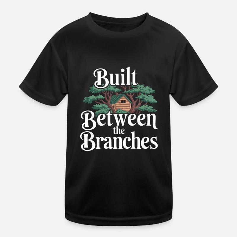 Baumhausbauer Diy-baumhausbau Kinder Funktions-T-Shirt