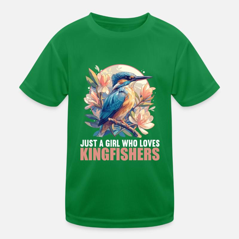 Eisvögel Eisvogel Kinder Funktions-T-Shirt