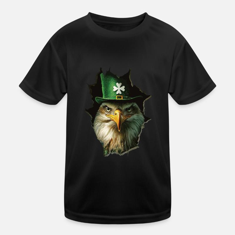 St. Patrick Adler Kinder Funktions-T-Shirt