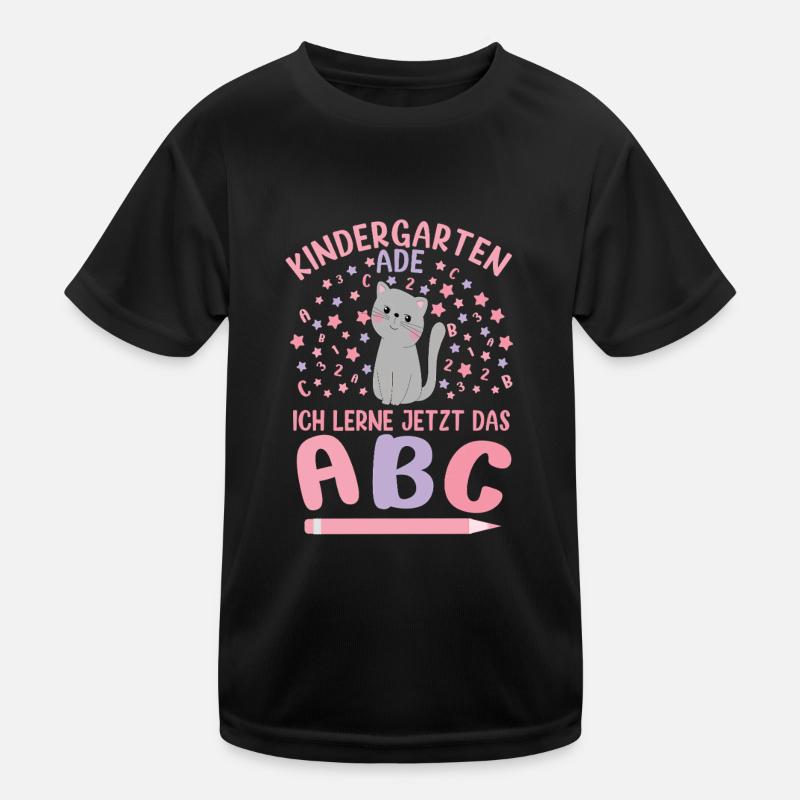 Bye Bye Kindergarten Kita Abgänger 2026 Mädchen Kinder Funktions-T-Shirt
