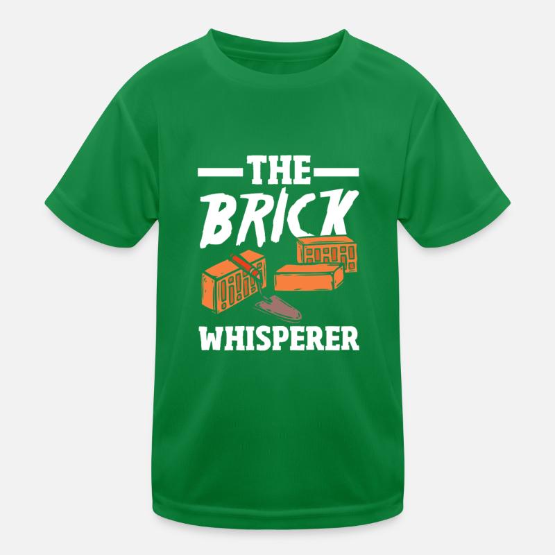 Mason le chuchoteur de brique T-shirt sport Enfant