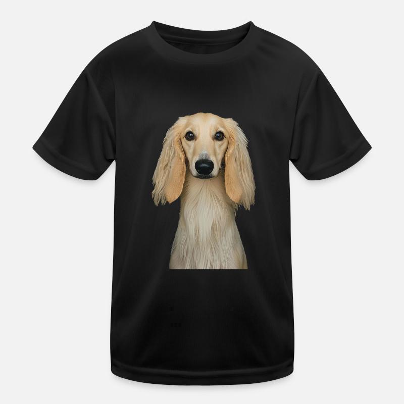 Afghanischer Windhund Kinder Funktions-T-Shirt